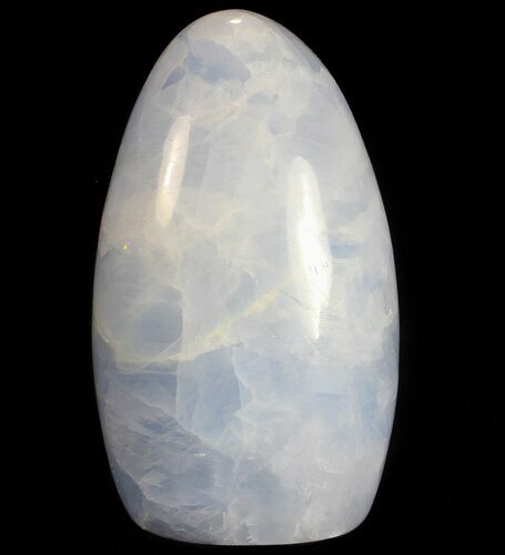 Polished, Blue Calcite Free Form - Madagascar #71470